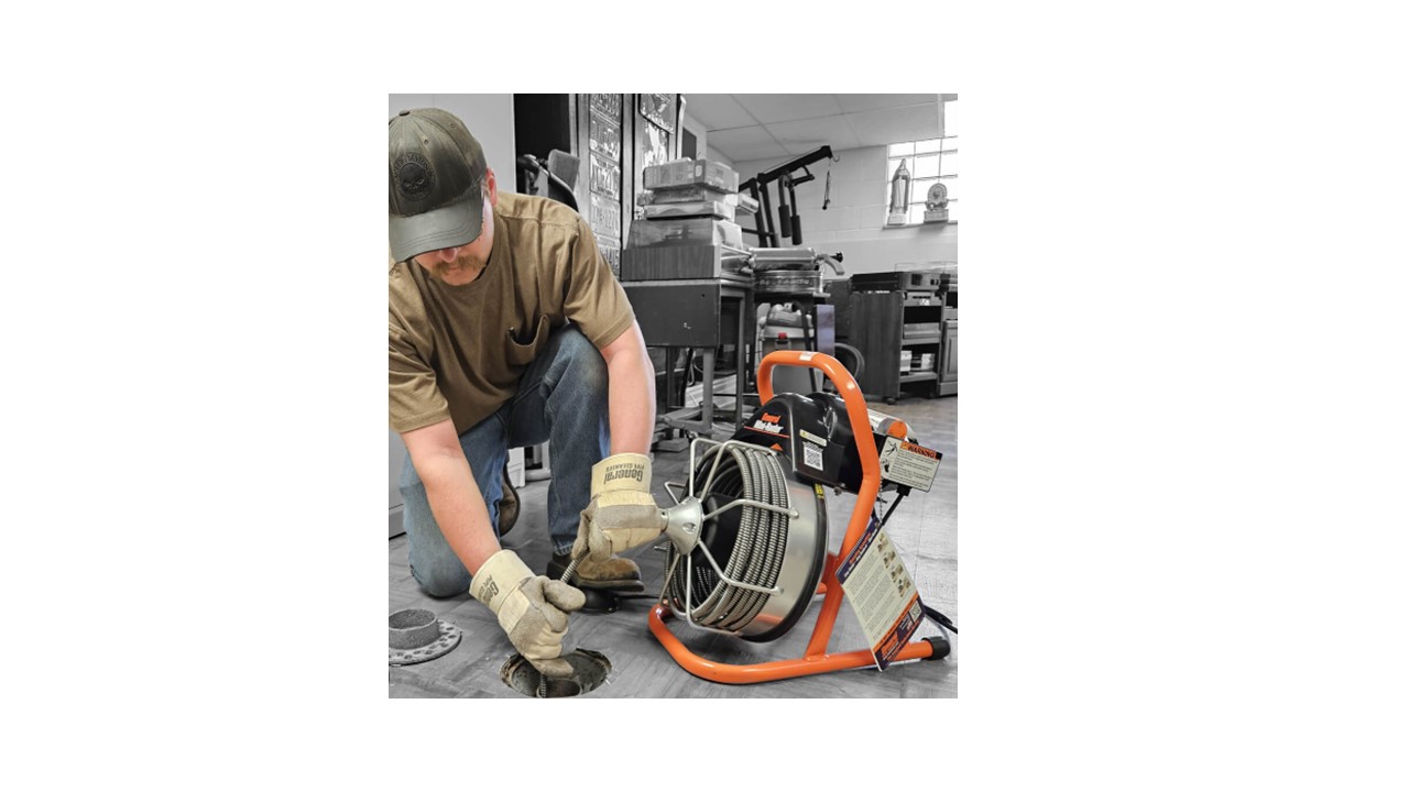 Auger Sewer Snake (1/2" x 50') Electric - Image 2