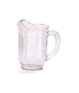 Water-or-Beer-Pitcher-(Clear Plastic)