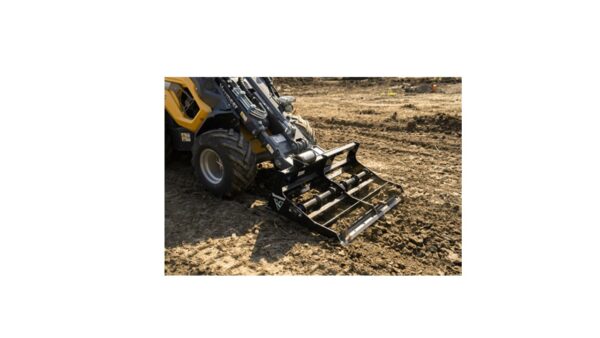 Land Leveler w/ Ripper 48" - Mini Skid Attachment - Image 3